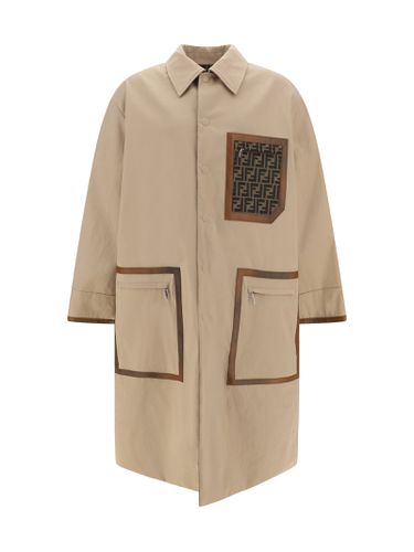 Fendi Mackintosh Coat - Fendi - Modalova