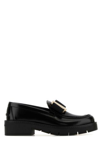 Leather Mirty Loafers - Ferragamo - Modalova