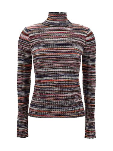 Roll-neck Striped Knitted Jumper - Missoni - Modalova