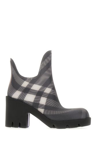 Printed Rubber Marsh Ankle Boots - Burberry - Modalova