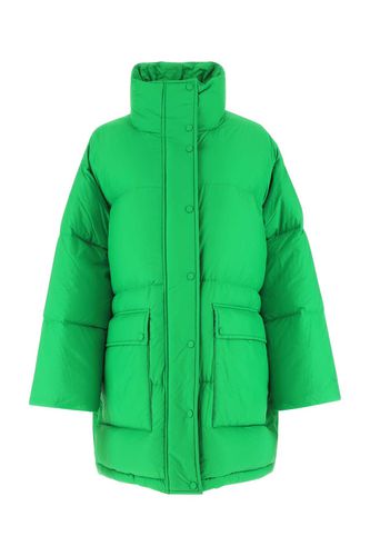 Grass Green Polyester Oversize Edna Down Jacket - STAND STUDIO - Modalova