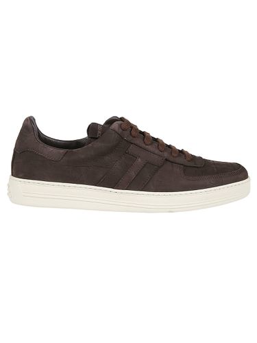 Radcliffe Crocodile-effect Nubuck Low Top Sneakers - Tom Ford - Modalova