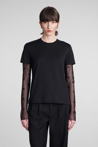 Givenchy T-shirt In Black Cotton - Givenchy - Modalova