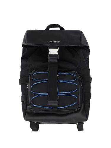 Off-White Nylon Backpack With Logo - Off-White - Modalova