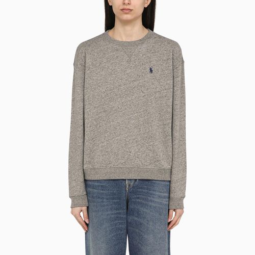 Dark Grey Cotton Crew-neck Sweatshirt - Ralph Lauren - Modalova