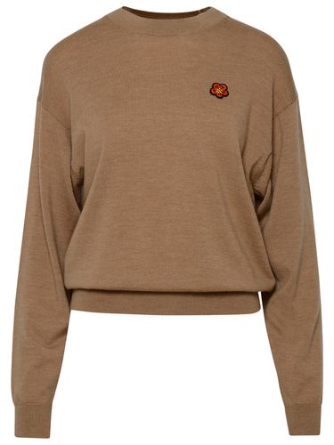 Kenzo Beige Wool Sweater - Kenzo - Modalova