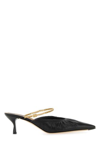 Black Leather Colibrã¬ Lite Mules - Fendi - Modalova