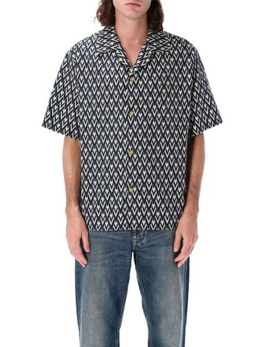 Toute La V Print Bowling Shirt - Valentino Garavani - Modalova