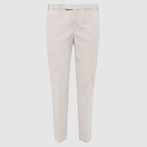 PT Torino Light Grey Cotton Pants - PT Torino - Modalova