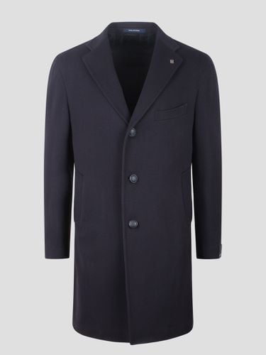 Virgin Wool And Cashmere Coat - Tagliatore - Modalova