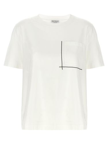 Brunello Cucinelli T-shirt Monile - Brunello Cucinelli - Modalova