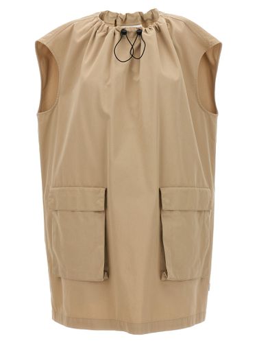 MM6 Maison Margiela Gabardine Dress - MM6 Maison Margiela - Modalova