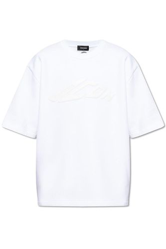 Logo Detailed Crewneck T-shirt - Dsquared2 - Modalova