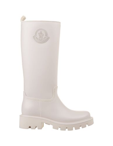 Moncler White Kickstream Rain Boots - Moncler - Modalova