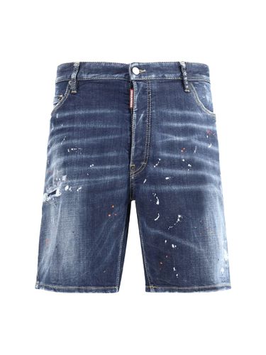 Dsquared2 Marine Denim Shorts - Dsquared2 - Modalova