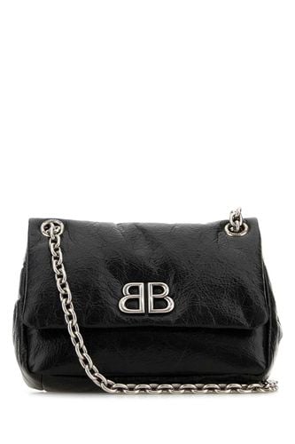 Leather Mini Monaco Shoulder Bag - Balenciaga - Modalova