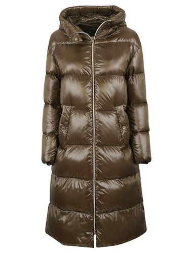 Herno Padded Zip-up Long Coat - Herno - Modalova