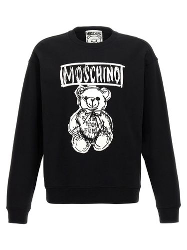 Moschino Logo Print Sweatshirt - Moschino - Modalova