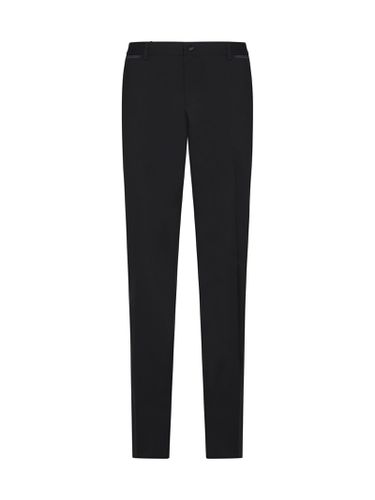 Stretch Wool Tuxedo Trousers - Dolce & Gabbana - Modalova