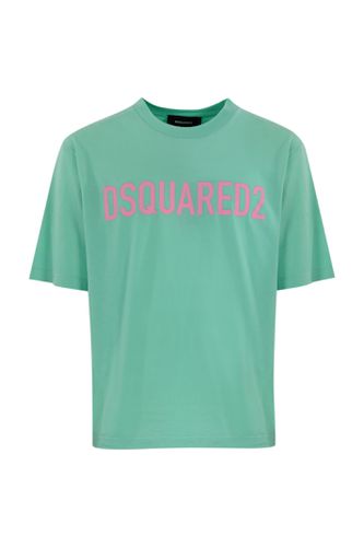Oversized T-shirt With Logo - Dsquared2 - Modalova
