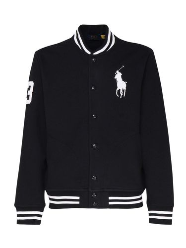 Pony Embroidered Varsety Jacket - Polo Ralph Lauren - Modalova