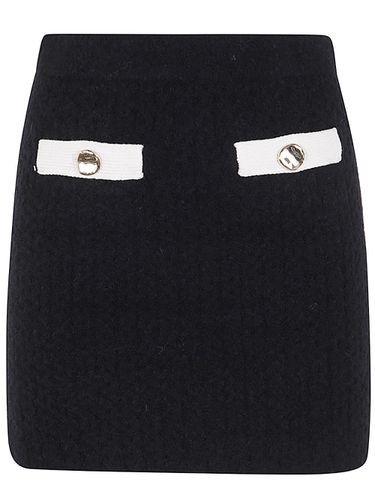 Cashmere Blend Knit Skirt - self-portrait - Modalova