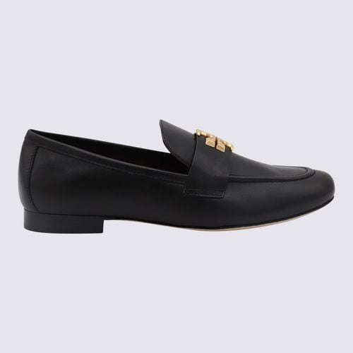 Tory Burch Black Leather Loafers - Tory Burch - Modalova