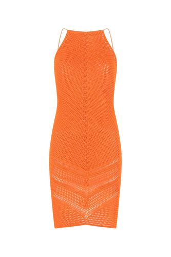 Bottega Veneta Orange Crochet Dress - Bottega Veneta - Modalova