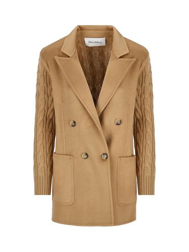 Double-breasted Jacket In Wool And Cashmere - Max Mara - Modalova