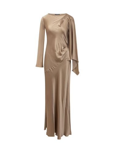 Alberta Ferretti Silk Satin Dress - Alberta Ferretti - Modalova