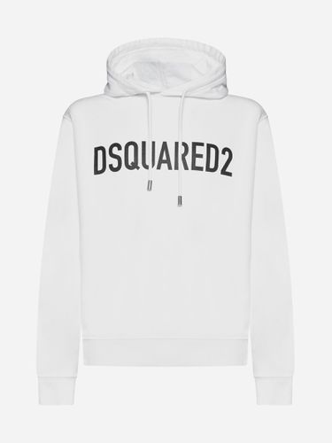 Dsquared2 Logo Cotton Hoodie - Dsquared2 - Modalova