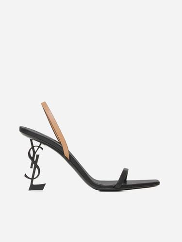 Saint Laurent Opyum Leather Sandals - Saint Laurent - Modalova