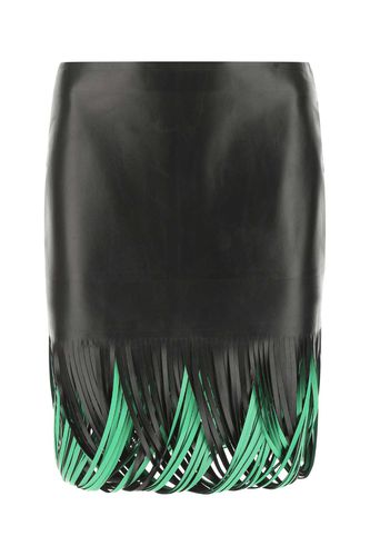 Black Nappa Leather Skirt - Bottega Veneta - Modalova