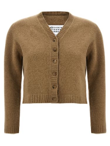 Cropped Wool Cardigan - Maison Margiela - Modalova