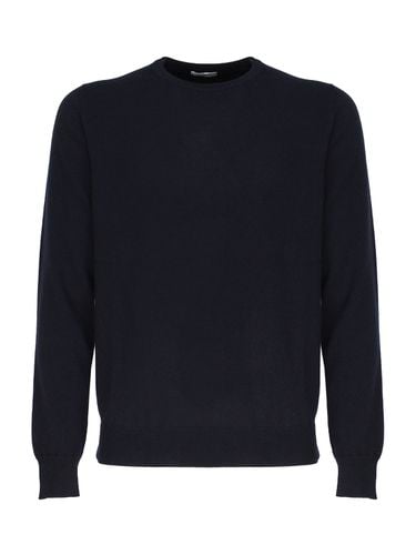 Cashmere And Silk Crew Neck Sweater - Malo - Modalova