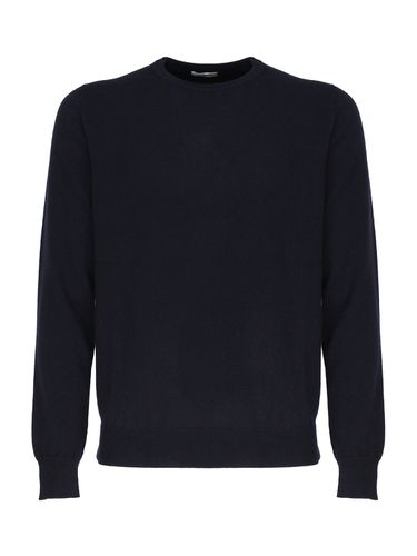 Cashmere And Silk Crew Neck Sweater - Malo - Modalova