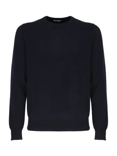 Cashmere And Silk Crew Neck Sweater - Malo - Modalova