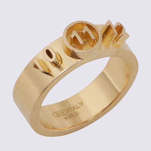Gold-tone Metal Ring - Maison Margiela - Modalova