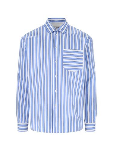 J. W. Anderson Striped Shirt With Insert Design - J.W. Anderson - Modalova