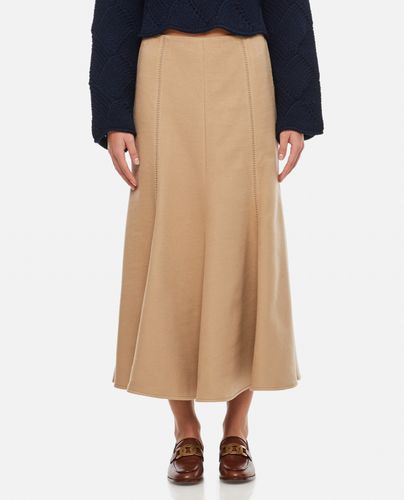 Silk Pleated Midi Skirt - Gabriela Hearst - Modalova