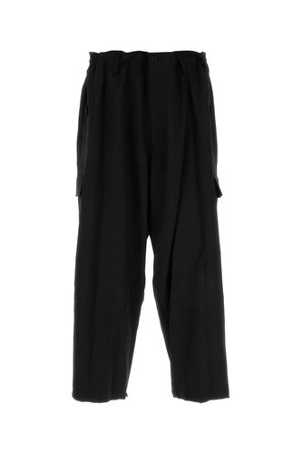 Yohji Yamamoto Black Wool Pant - Yohji Yamamoto - Modalova