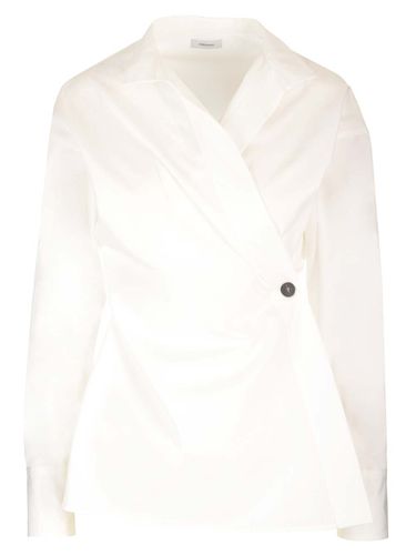 Ferragamo Asymmetric Closure Shirt - Ferragamo - Modalova