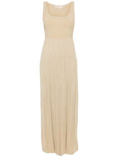 Sleeveless Long Dress With Pleated Skirt - MICHAEL Michael Kors - Modalova