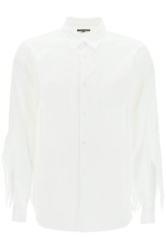 Spiked Frayed-sleeved Shirt - Comme Des Garçons Homme Plus - Modalova