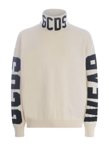 Sweater Gcds logo In Wool - GCDS - Modalova