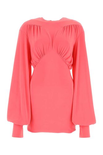 Dark Pink Jersey Judy Mini Dress - The Attico - Modalova