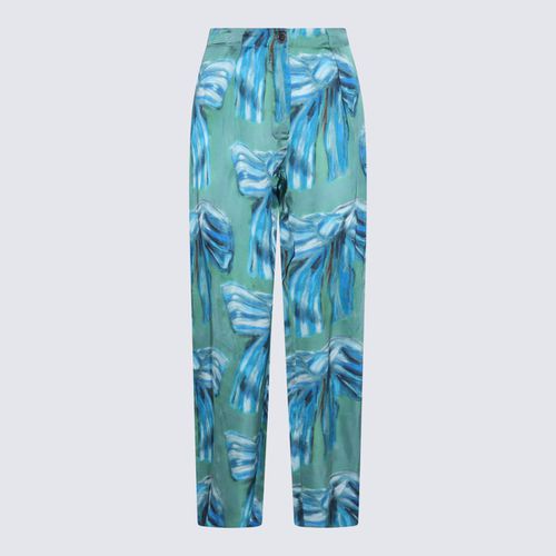 Acne Studios Blue Viscose Trousers - Acne Studios - Modalova