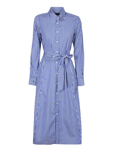 And White Striped Chemisier Dress - Polo Ralph Lauren - Modalova