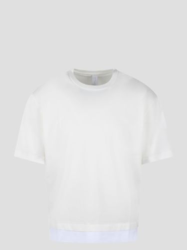 Slim Dropped Shoulder Bicolor T-shirt - Neil Barrett - Modalova