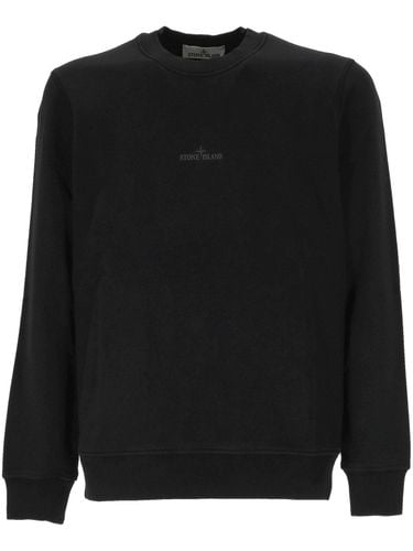 Logo-printed Crewneck Sweatshirt - Stone Island - Modalova